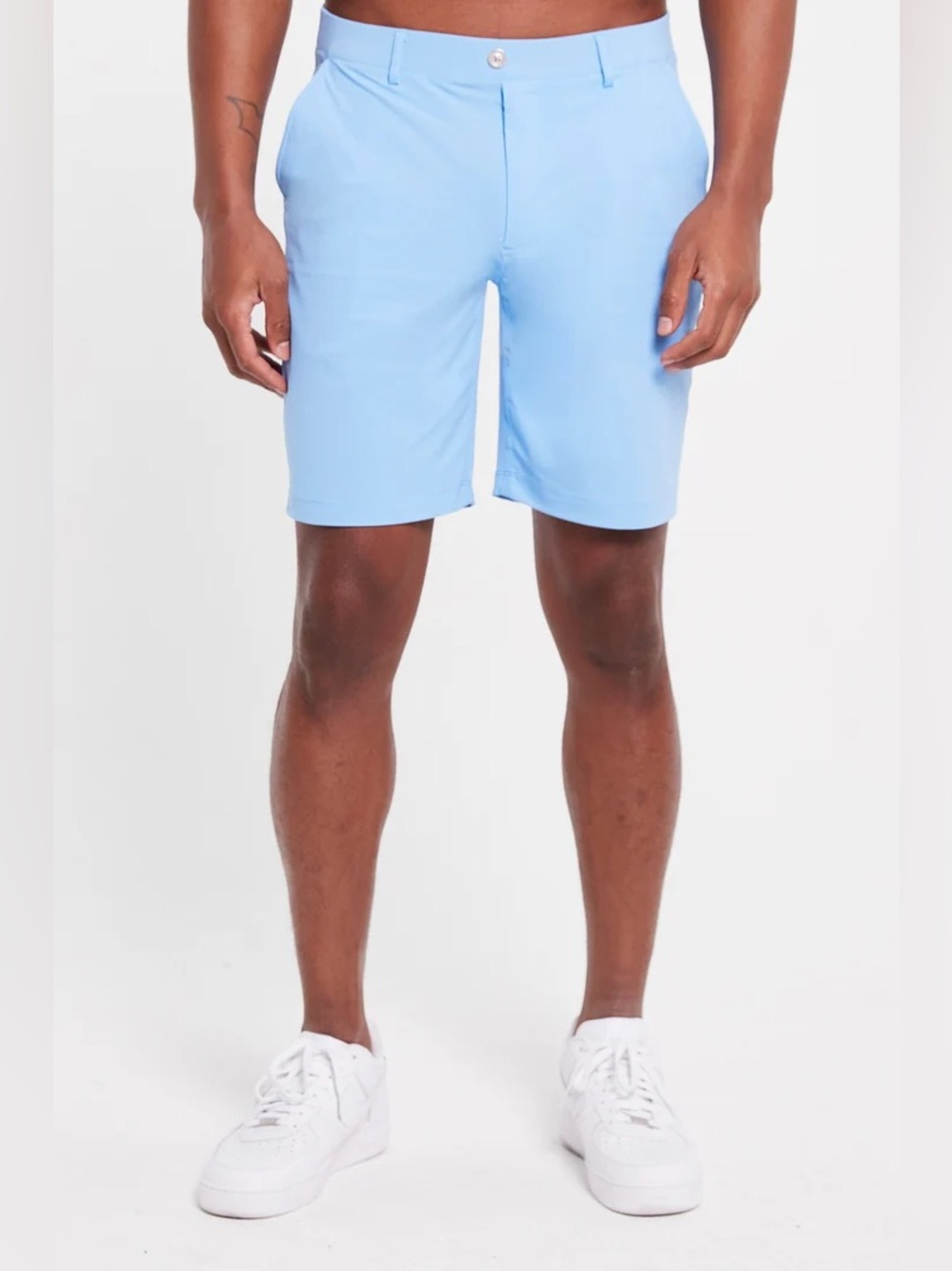 Redvanly Hanover Pull-On Shorts Light Blue Size L
